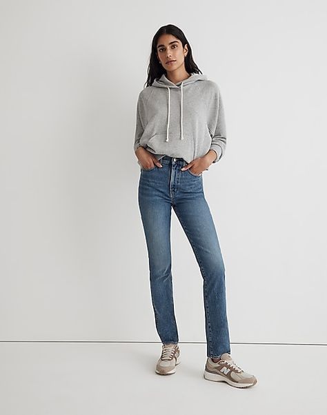 Women's Vintage High Rise Jeans: Denim | Madewell Vintage Denim Jeans, Medium Wash Jeans, Madewell Jeans, Denim Details, Madewell Denim, Washed Jeans, Vintage Jeans, High Jeans, Vintage Denim