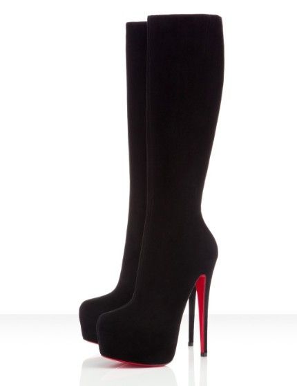 Christian Louboutin Outlet, Christian Louboutin Boots, High Heeled Boots, Kardashian Kollection, Red Bottoms, Fashion Heels, Crazy Shoes, Louboutin Shoes, Fesyen Wanita