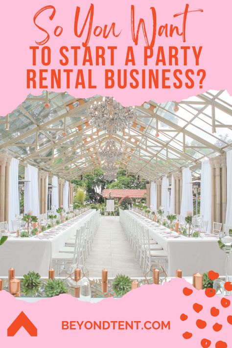 Starting A Rental Business, Event Decor Rental Business, Birthday Party Rental Ideas, Party Rental Business Ideas, Event Rentals Showroom, Party Planner Business, Party Rental Business, Birthday Party Rentals, Party Rental Ideas