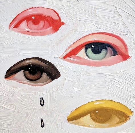 Emilio Villalba, Abstract Eyes, Eye Painting, Arte Inspo, Wow Art, Art And Illustration, 판타지 아트, Eye Art, White Paint