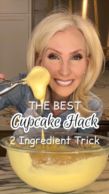 LORAfied | HACKS: Home • Kitchen • Life on Instagram: "🧁❤️ CUPCAKE HACK: EASY 2 INGREDIENT TRICK 🤯🎉 Comment: “Links” and I’ll DM you all of my kitchen goods 🤗 Have you noticed the sneaky change Betty Crocker basically made overnight without warning? If you plan on using a cake mix this holiday season, you need to know the MIX has SHRUNK and is very different 😳 When I picked up a box of their Super Moist Butter Recipe Yellow cake mix I was shocked to see they left the directions exactly the same despite reducing the amount of batter! Including identical amounts of water, eggs and butter…WHAT IN THE WORLD?! As you might imagine, the price is the same! And get this, the cupcakes with their new, smaller mix crumble when you try to break a piece off or eat them 😕 HERE’S HOW I FIXED the NE Betty Crocker Cupcake Recipes, Lemon Cupcake From Box Cake Mixes, How To Make Boxed Cake Mix Better, Super Moist Cupcakes Box Cake, Yellow Cupcakes From Box Cake Mixes, Two Ingredient Cake Mix Recipes, Cupcake Hacks Boxed Cake, Diy Yellow Cake Mix Recipes, Box Cake Mix Cupcake Hacks