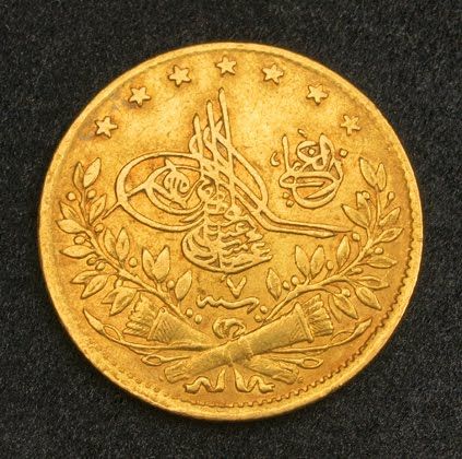 Turkish Gold Coins Sultan Abdul Hamid Ii, Sultan Abdul Hamid, Silver Coins Worth, Abdul Hamid, Gold Bullion Bars, Golden Coin, Money Collection, Gold Money, Gold And Silver Coins