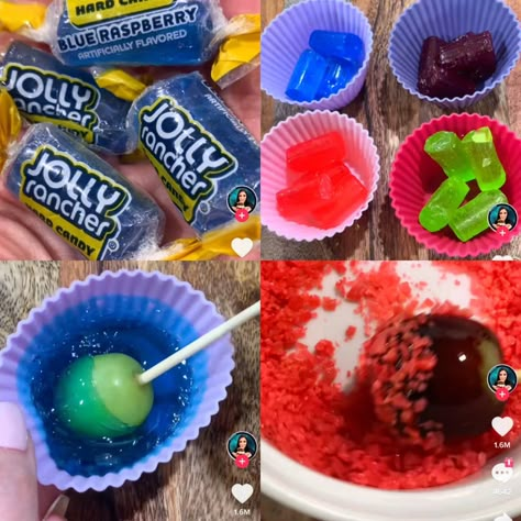 Grape Jolly Rancher Candy, Candy Grapes Jolly Rancher, Grapes And Jolly Ranchers, Grapes With Jolly Rancher, Jolly Rancher Desserts, Pop Rock Recipes, How To Make Candied Grapes With Jolly Ranchers, Candy Strawberries With Jolly Ranchers, Jolly Rancher Covered Fruit