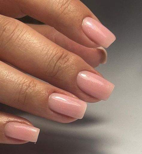 Biab Nail Extensions, Builder Gel Extensions, Biab Extensions, Builder Gel On Natural Nails, Gel On Natural Nails, Short Natural Nails, Biab Nails, Natural Looking Nails, Natural Gel Nails