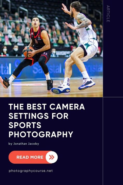 In this guide, we will take a look at the best camera settings suitable for sports and fast-paced action photography. From your basic exposure settings including aperture and shutter speed to more advanced topics like AF Area selection and composition, we're going to cover a little bit of everything! We'll also feature some quick tips that any sports photographer, beginners, and pros alike, should remember.

Tap/Click to Learn More Taking Sports Pictures Tips, Indoor Sports Photography Settings, Sports Camera Settings, Sport Photography Settings, Camera Settings For Sports Photography, Sports Photography Settings, Nikon Settings, Best Camera Settings, Photoshoot Camera