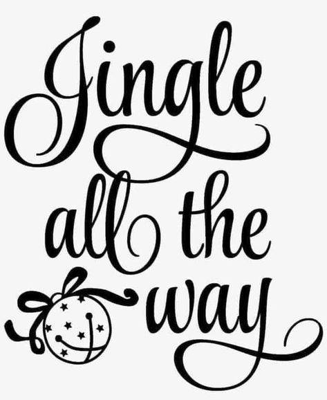 Single All The Way, Sheet Music Decor, Cricut Ornaments, Christmas Craft Fair, Christmas Pots, Cricut Expression, Christmas Sentiments, Word Fonts, Christmas Stencils