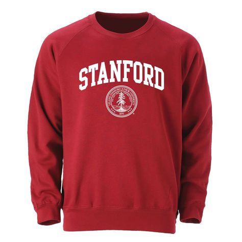 PRICES MAY VARY. COMFORTABLE AND SOFT – This Ivysport Stanford University men’s and women’s long sleeve crewneck sweat shirt looks great and feels cozy. This Stanford University logo printed crewneck sweatshirt is made from a comfortable 65% cotton and 35% polyester blend offering students and alumni the freshest Stanford Cardinal apparel, merchandise and swag perfect for tailgating on homecoming game day, parents’ weekend or for everyday wear. MADE IN THE USA – Our Stanford University spirit we Stanford University Sweatshirt, Stanford University Logo, Stanford Sweatshirt, College Merch, University Merchandise, Official Letter, Homecoming Games, Parents Weekend, Heritage Logo