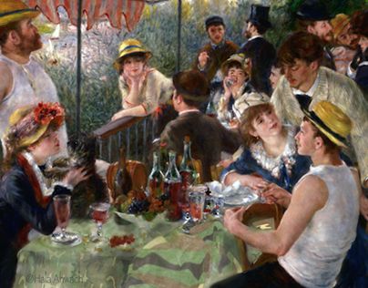 Last Luncheon of the Boating Party.. borrowed from Pierre Auguste Renoir Luncheon Of The Boating Party, August Renoir, Renoir Paintings, Tableaux Vivants, Auguste Renoir, Pierre Auguste, Pre Raphaelite, Pierre Auguste Renoir, Great Paintings