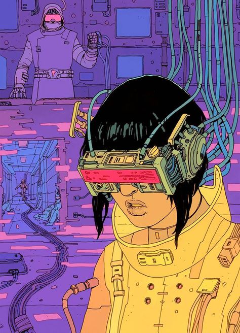 Cassette Futurism, Futurisme Retro, New Retro Wave, Cyberpunk Aesthetic, Soyut Sanat Tabloları, Arte Cyberpunk, Cyberpunk Character, Ghost In The Shell, Cyberpunk Art