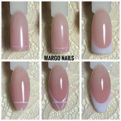 Nail Design Display, How To Shape Almond Nails Short, Nail Tricks And Tips, Kutek Disney, Manikur Kuku, Nail Techniques, Nail Drawing, Diy Acrylic Nails, Gel Nails Diy