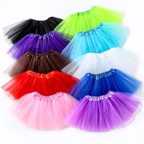 Tutu En Tulle, Girls Tulle Skirt, Tutu Skirt Women, Tutu Skirt Kids, Pink Tutu Skirt, Tule Rok, Tutu Ballet, Kids Tutu, Girl Tutu Skirt