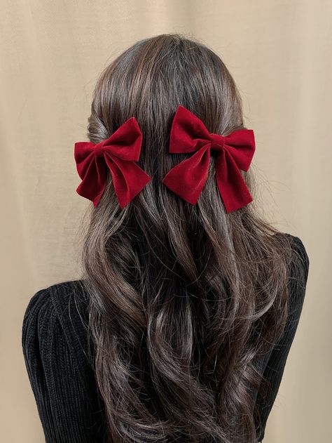 Side Braids, Bow Hairstyle, Ribbon Hairstyle, Bow Decor, Favorite Hairstyles, Summer Hair Color, Ribbon Hair, Diy Hair Accessories, Summer Hair