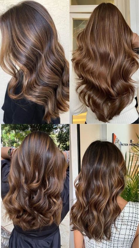 Is toffee brown hair right for you? Explore how this warm, golden-brown shade suits various skin tones and color seasons. Warm Toned Brown Hair, Toffee Brown Hair Color, Toffee Brown Hair, Body Shape Guide, Golden Brown Hair Color, Color Seasons, Colour Psychology, Warm Skin Tone, Makeup Shades