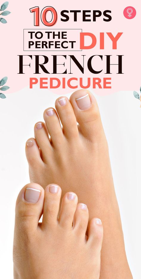 10 Steps To The Perfect DIY French Pedicure: Give your nails that Parisian flair at home! Master the French manicure in 10 easy steps. Manicure Colors Summer, Summer Manicure Colors, Manicures For Short Nails, Pedicure Ideas Summer, Summer Manicure Designs, Summer French Manicure, How To Do Pedicure, French Manicure Toes, French Tip Pedicure