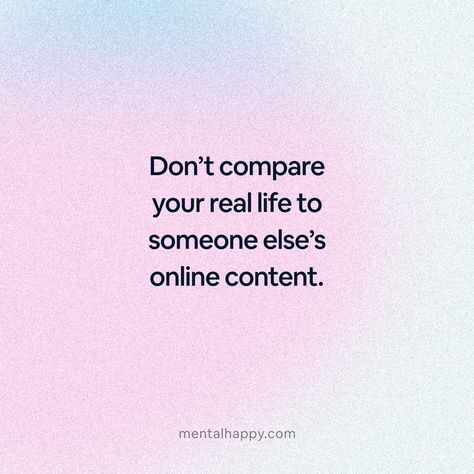 Life On Social Media, November Quotes, Comparing Yourself, Stop Comparing, Worth Quotes, Cute Inspirational Quotes, Like Quotes, Dont Compare, Perfection Quotes