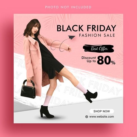 New Collection Banner Fashion, Fashion Post Design, Fashion Sale Design, Email Banner, Fashion Sale Poster, Black Friday Sale Design, Black Friday Fashion, Big Sales Banner, Fashion Sale Banner