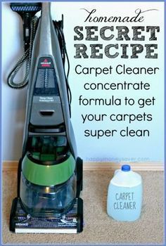 Homemade Carpet Cleaning Solution for Machines 2 Tablespoons Liquid Tide Laundry Detergent 1/4 cup Awesome cleaner (dollar store brand) 1 scoop Oxyclean (I used generic dollar store brand) 1 teaspoon Downy Fabric Softener (optional) Hot Water, one gallon Homemade Carpet Cleaner Solution, Homemade Carpet Cleaning Solution, Do It Yourself Decoration, Carpet Cleaner Solution, Carpet Cleaner Homemade, Carpet Cleaning Solution, Cleaner Recipes, Homemade Cleaning Products, Household Cleaning Tips