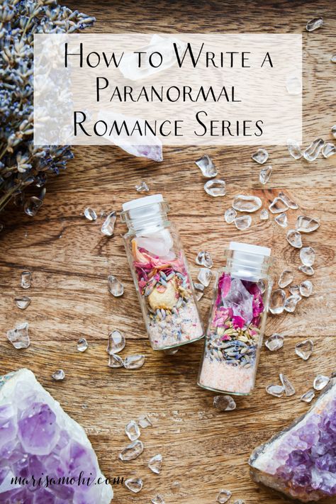 Do you want to write love stories that feature witches, ghosts, vampires, and the like? Check out these tips for how to write a paranormal romance series. #romancenovels #writing #novelwriting #writetomarket Writing Paranormal Romance, Paranormal Romance Prompts, Writing Fantasy Romance, Paranormal Romance Writing Prompts, Paranormal Romance Aesthetic, Writing Vampires, Vampire Writing Prompts Romance, How To Write Romance, Romance Novel Writing