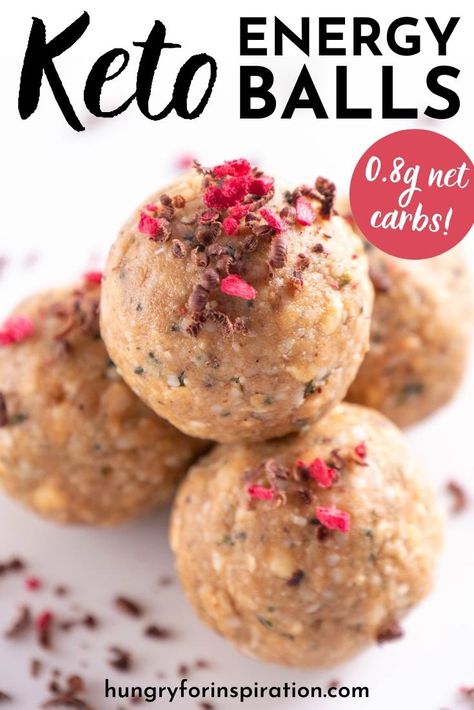 Easy & Quick Keto Energy Balls (Keto Bliss Balls) Keto Snack Energy Balls, Low Carb Power Balls, Protein Balls Keto Low Carb, Keto Energy Bites Low Carb, Keto Energy Bars Recipe, Keto Energy Balls No Bake, Low Calorie Bliss Balls, Keto Pb Balls, Keto Energy Bars