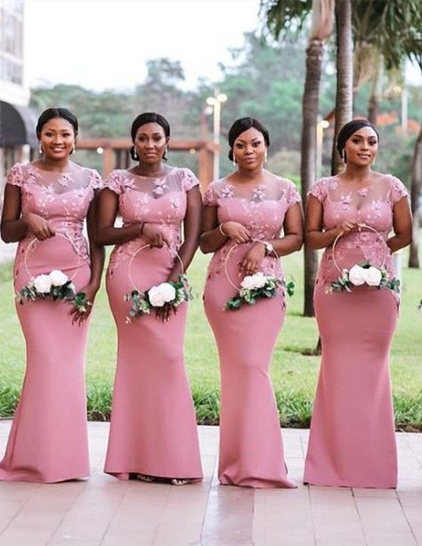 pink satin long mermaid bridesmaid dresses plus size maternity maid of honor dress women long formal party gowns spring autumn wedding guest party dress Extra $30-$60 will be charged for plus sizes. Adult size larger than US16, Kids size larger than GUS14 are considered as plus size ..syi Elegant Mermaid Dress, African Bridesmaid Dresses, Sweetheart Bridesmaids Dresses, Floral Bridesmaid Dresses, Mermaid Pink, Mermaid Bridesmaid, Bridesmaid Dressing Gowns, Floral Bridesmaid, Pink Cap