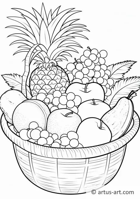 Nature Coloring Pages » Free Download » Artus Art Fruit Basket Drawing, Nature Coloring Pages, Modele Zentangle, Drawing Fruit, Fruit Coloring, Free Adult Coloring Printables, Dragon Zodiac, Basket Drawing, Adult Colouring Printables