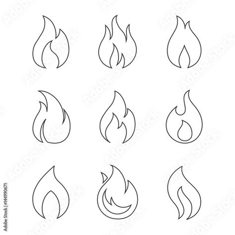 Fire Background Drawing, Fire Outline, Fire Background, Fire Drawing, Burning Fire, Outline Drawing, Background Drawing, Girls Camp, Outline Drawings