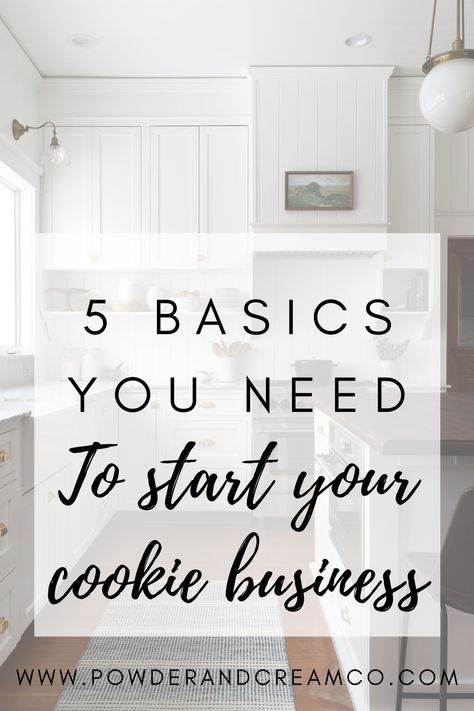 Want to start a cookie business, or start making cookies from home? Here's a list of the 5 basics you need, but might not have! Sugar cookies decorated for anniversarys, birthdays, bridal showers, engagement or baby announcements, weddings and more Wedding Cookie Decorating Ideas, How To Sell Cookies From Home, Boutique Cookies Ideas, Custom Cookies Diy, How To Start A Cookie Business, How To Start Cookie Decorating, Cookie Shop Ideas, Cookies For Business, Starting A Cookie Business From Home