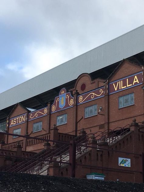 Villa Park Aston Villa Aesthetic, Aston Villa Stadium, Aston Villa Wallpaper, Stadium Wallpaper, Aston Villa Fc, English Football, Villa Park, Football Stadium, Manchester United Football