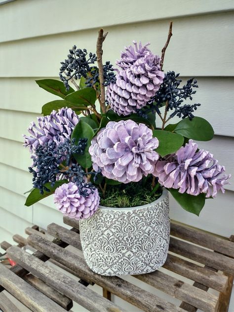 Pine cone decorations