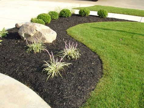 Mulch Landscaping, Pergola Pictures, Landscaping Supplies, Landscape Plans, Garden Bed, Landscaping With Rocks, Desert Landscaping, Pool Landscaping, Outdoor Garden Furniture