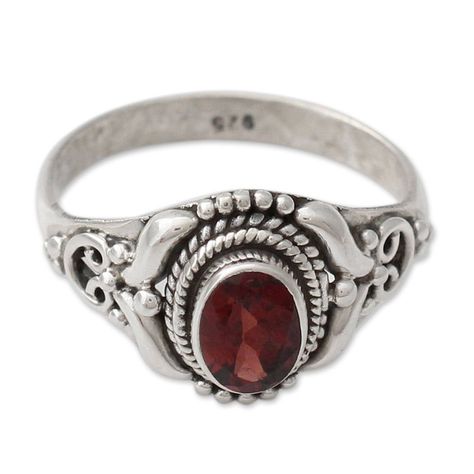 Code Lyoko, Silver Cocktail, Dope Jewelry, Funky Jewelry, Garnet Rings, Jewelry Inspo, Pretty Jewellery, Handmade Sterling Silver, Cocktail Ring