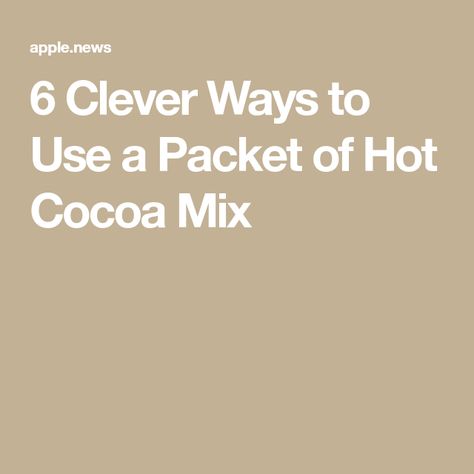 Hot Chocolate Packet Recipes, Hot Chocolate Packets, How To Make Icing, Hot Cocoa Mix, Homemade Mixes, Hot Cocoa Mixes, Hot Coco, Hot Chocolate Mix, Cocoa Mix