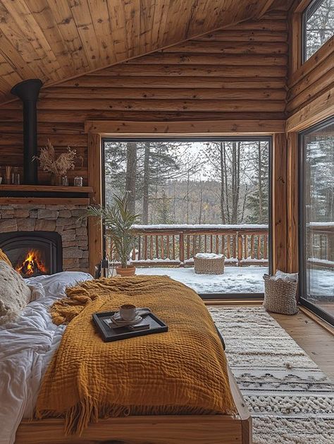 Wyoming Home Aesthetic, Montana Aesthetic Home, Colorado Cabin Aesthetic, Montana Ranch House Interior, Yellowstone Home Aesthetic, Montana Ranch House, Montana Bedroom, Cozy Cabin Aesthetic, Alaska House