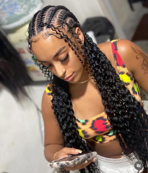 Layered Braids Are Making A Huge Comeback In 2024 Stitch Braid, Short Box Braids Hairstyles, Box Braids Hairstyles For Black Women, Braided Cornrow Hairstyles, Cute Box Braids Hairstyles, Quick Braided Hairstyles, Protective Hairstyles Braids, Braids With Extensions, Cool Braid Hairstyles