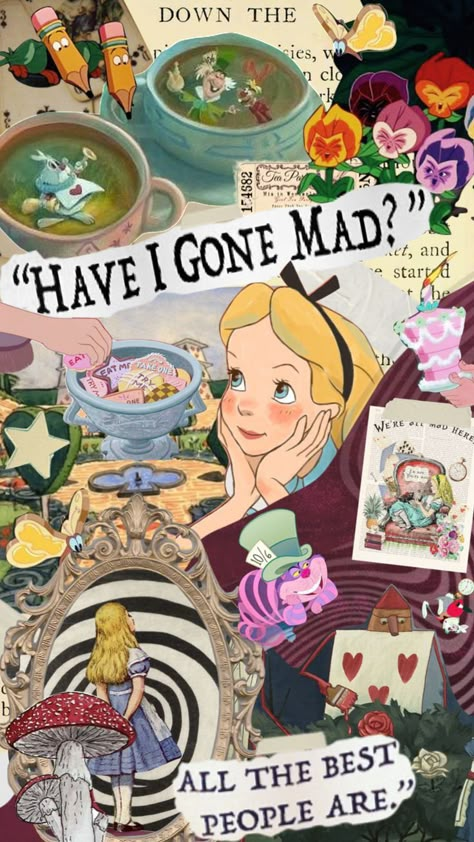 Wonderland Artwork, Wonderland Aesthetic, Alice In Wonderland Aesthetic, Alice And Wonderland, Disney Wallpaper, Phone Wallpapers, Your Aesthetic, Creative Energy, Alice In Wonderland