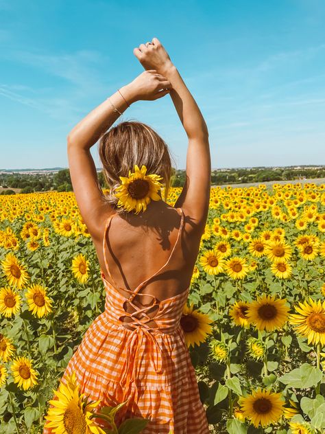 Sunflower Maze Outfit, Sunflower Outfit Ideas, Sunflower Festival Outfit, Sunflower Photo Ideas, Sunflower Photoshoot Outfit Ideas, Sunflower Field Outfit Ideas, Sunflower Field Outfit, Sunflower Shoot, Sunflower Field Photography