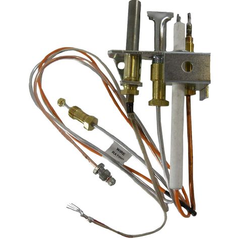 PRICES MAY VARY. Natural Gas Replaces 25660 Pilot tube, thermocouple, thermopile, and ignitor wire Natural Gas pilot assembly for heatilator fireplace. Extra long 4'' ceramic electrode sparker comes with thermocouple and thermopile Heatilator Fireplace, Pilot Decor, Rv Water Heater, Cordless Roller Shade, Fireplace Parts, Mounted Fireplace, Sectional Chaise, Gas Heating, Glass Top Coffee Table