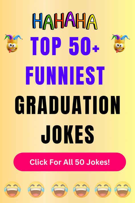 Check Out The Top 50+ Funny Graduation Jokes And Puns. Click For All 50+ Hilarious Graduation Jokes! Graduation Puns, Graduation Jokes, Jokes And Puns, Graduation Speech, History Major, Psychology Major, Graduation Funny, Science Student, Math Books