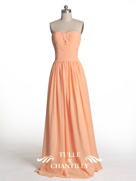 Pastel orange for bridesmaids dresses... Yay or nay? Orange Bridesmaids, Pastel Prom Dress, Pastel Bridesmaids, Pastel Bridesmaid Dresses, Grad Dresses Short, Grad Dresses Long, Orange Bridesmaid, Prom Evening Dresses, Lilac Bridesmaid Dresses