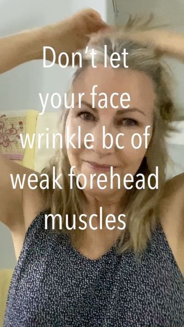 Prevent Forehead Wrinkles, Chin Wrinkles, Face Yoga Exercises, Fall Forward, Facial Yoga, Reverse Aging, Forehead Wrinkles, Face Exercises, Baking Soda Shampoo