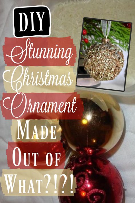 Old Christmas Ornaments, Christmas Craft Diy, Unconventional Materials, Decor Makeover, Recycling Crafts, Diy Christmas Ornament, Beautiful Ornaments, Old Christmas, Reuse Recycle