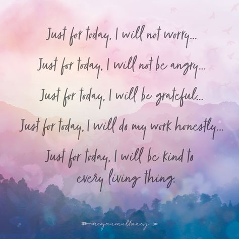 Just For Today Reiki Principles, Reiki Just For Today, Just For Today Reiki, Reiki Quotes Inspiration, Just For Today Quotes, Healing Business, Reiki Quotes, Reiki Principles, Life Notes