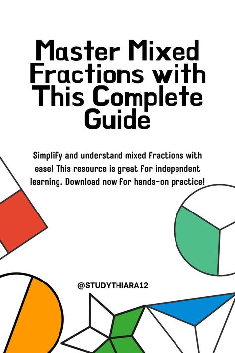 Master Mixed Fractions with This Comprehensive Guide Dividing Mixed Fractions, Mixed Fractions, Printable Math Worksheets, Math Practices, Learning Math, Math Worksheets, Teacher Store, Educational Resources, Teacher Pay Teachers