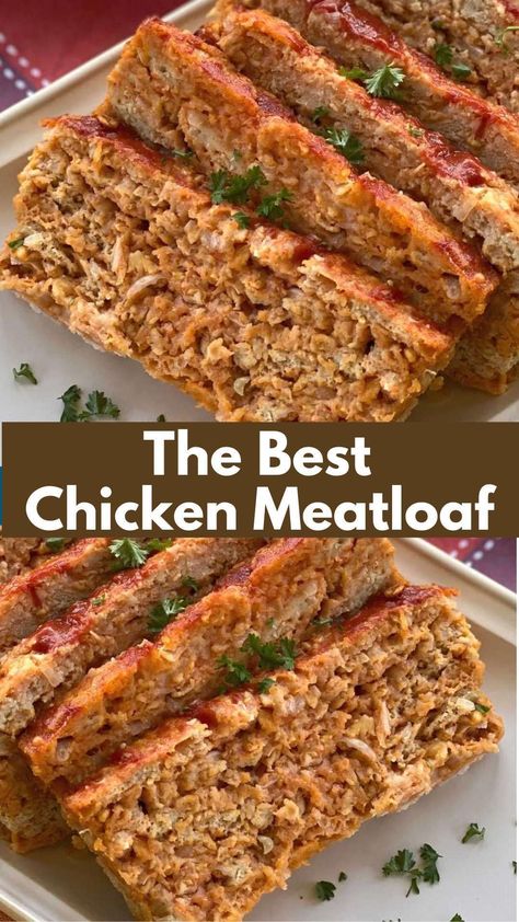 Ground Chicken Meatloaf Muffins, Bbq Chicken Meatloaf, Meatloaf With Ground Chicken, Ground Chicken Loaf, Ground Chicken Meatloaf Healthy, Baked Ground Chicken Recipes, Recipe Using Ground Chicken, Recipe For Ground Chicken, Healthy Ground Chicken Recipes Dinners