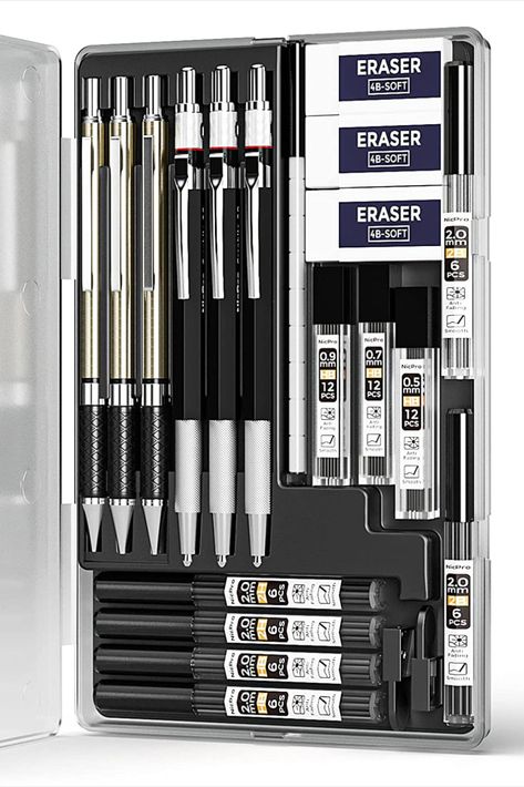 Art Supplies List, Drafting Pencil, Stationery Obsession, Lead Holder, Cute Stationary School Supplies, Art Studio Room, Art Painting Tools, Study Stationery, Cool School Supplies