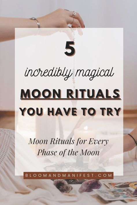 Looking for some moon rituals to add to your monthly practice? This guide is for you. Wether you're looking for new moon rituals, full moon rituals or general rituals to practice during any phase of the moon this guide covers a variety. Rituals are a powerful spiritual and witchy practice, but aligning your rituals with the moon is even more powerful. Click to read through the full article and try some for yourself. Waxing Gibbous Moon Rituals, First Of The Month Rituals, Full Moon Rituals, New Moon Ritual, Phase Of The Moon, Moon Spells, Moon Rituals, Lunar Moon, Green Witchcraft