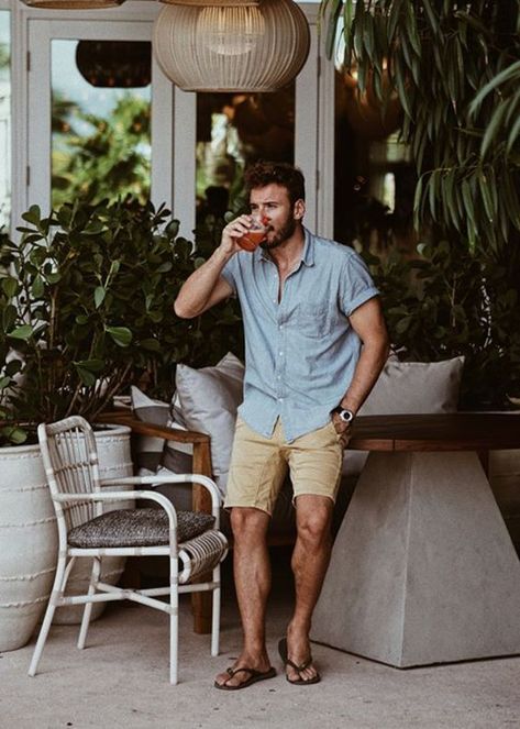 Cancun Mexico Outfits Men, Men’s Resort Wear 2023, Men’s Honeymoon Outfits, Mens Honeymoon Outfits, Men Cancun Outfits, Summer Outfits Mexico, Mens Resort Wear Outfits, Mens Beach Outfits, What To Wear On A Boat