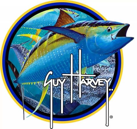 Guy Harvey Guy Harvey Art, Fish Chart, Marine Artist, Online Lottery, Fish Artwork, Fishing Decals, Media Branding, Blue Marlin, Underwater Art