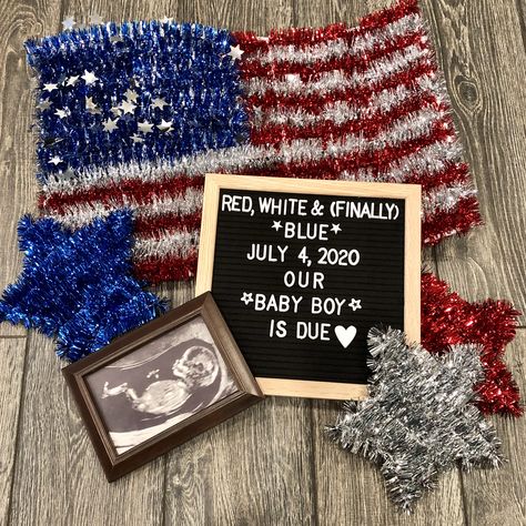 Baby Due In July Announcement, Pregnancy Announcement 3rd Baby, 4th Of July Baby Announcement, Fourth Of July Pregnancy Announcement, Morgan Ann, Pregnancy Announcement 4, July Baby Announcement, Summer Pregnancy Announcement, July Pregnancy Announcement