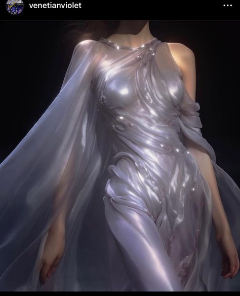 Ethereal Dress Goddesses, Angelic Dress, Ethereal Dresses, Goddess Outfit, Ethereal Dress, Fairy Dresses, Fantasy Dresses, Angel Dress, Goddess Dress